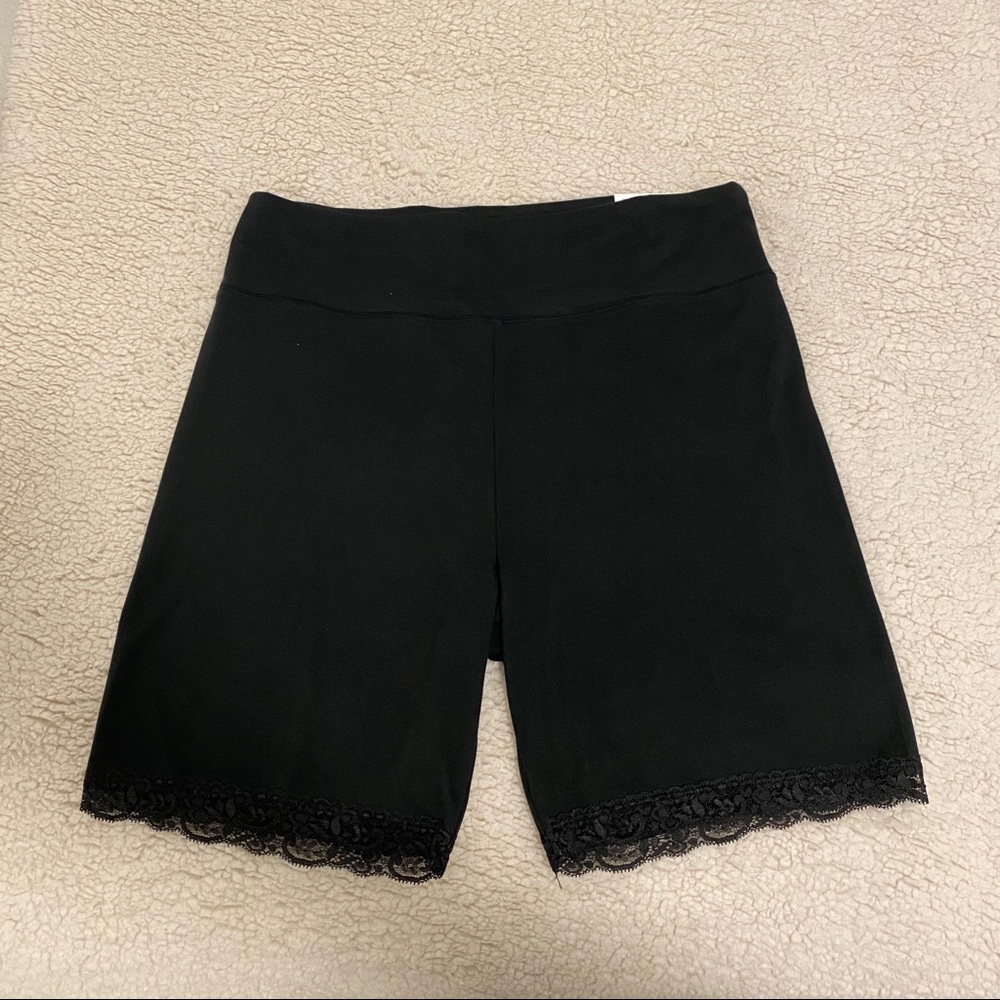 nwt american eagle lace trim bike shorts